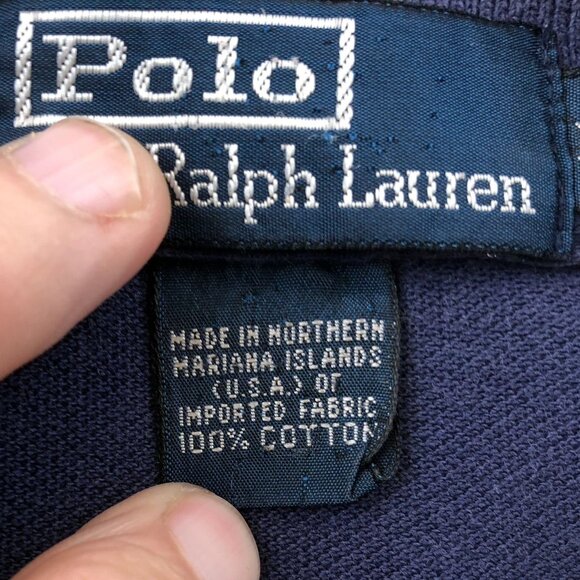 Polo Ralph Lauren Mens Polo Shirt Size XXL Short Sleeve Navy Classic Casual - Picture 6 of 10